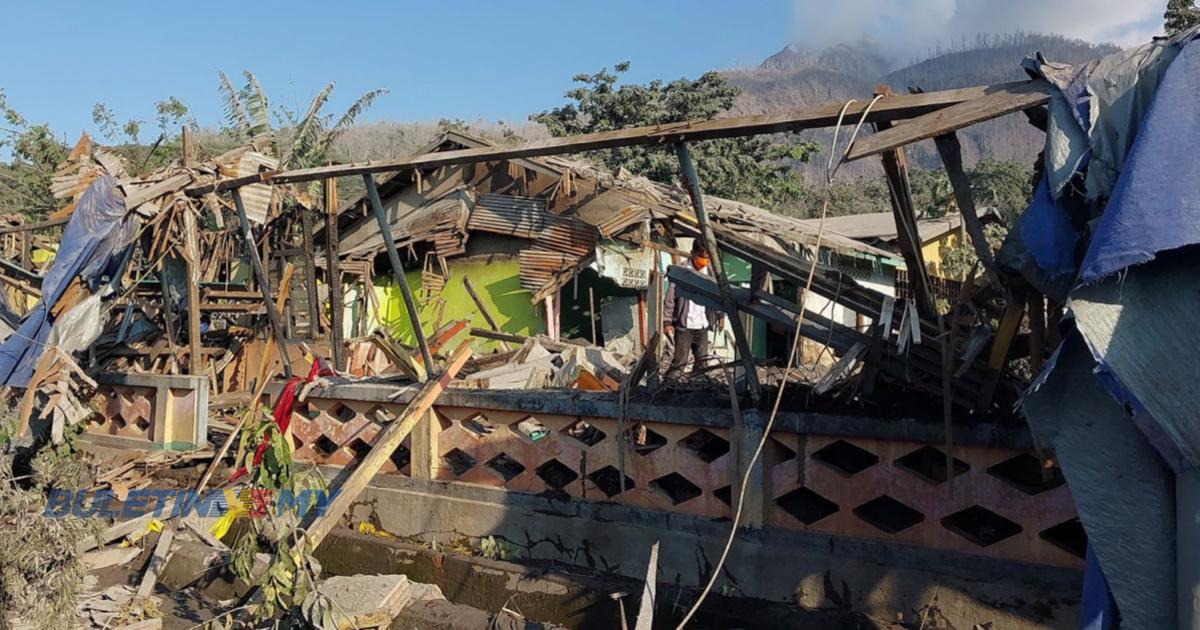 Indonesia pindah 16,000 penduduk selepas Gunung Lewotobi Laki-laki meletus