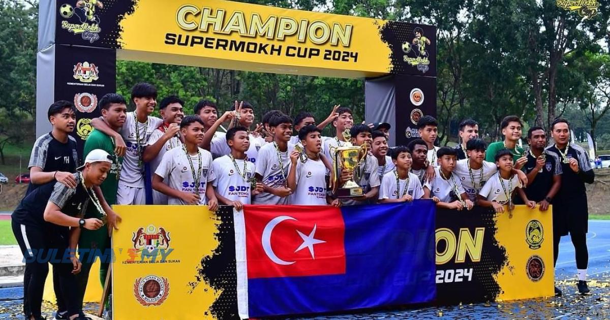 Piala Supermokh 2024: JDT Academy muncul juara bawah 14 tahun