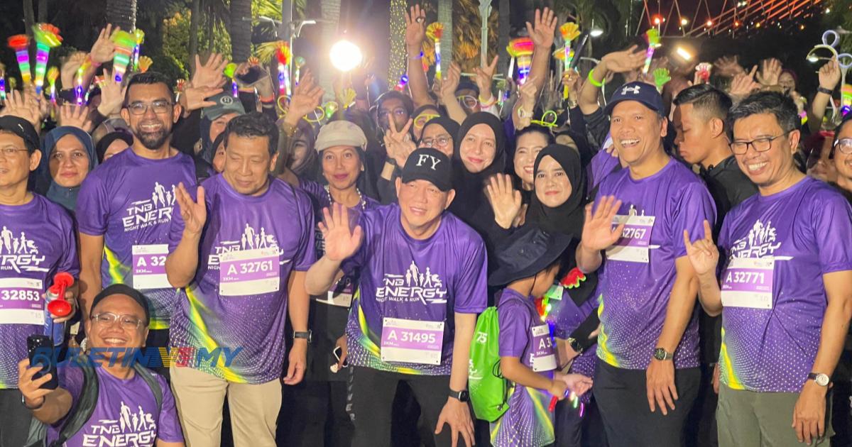 TPM Fadillah bersama lebih 4,500 peserta sertai acara Larian, Jalan Malam Tenaga TNB 2024