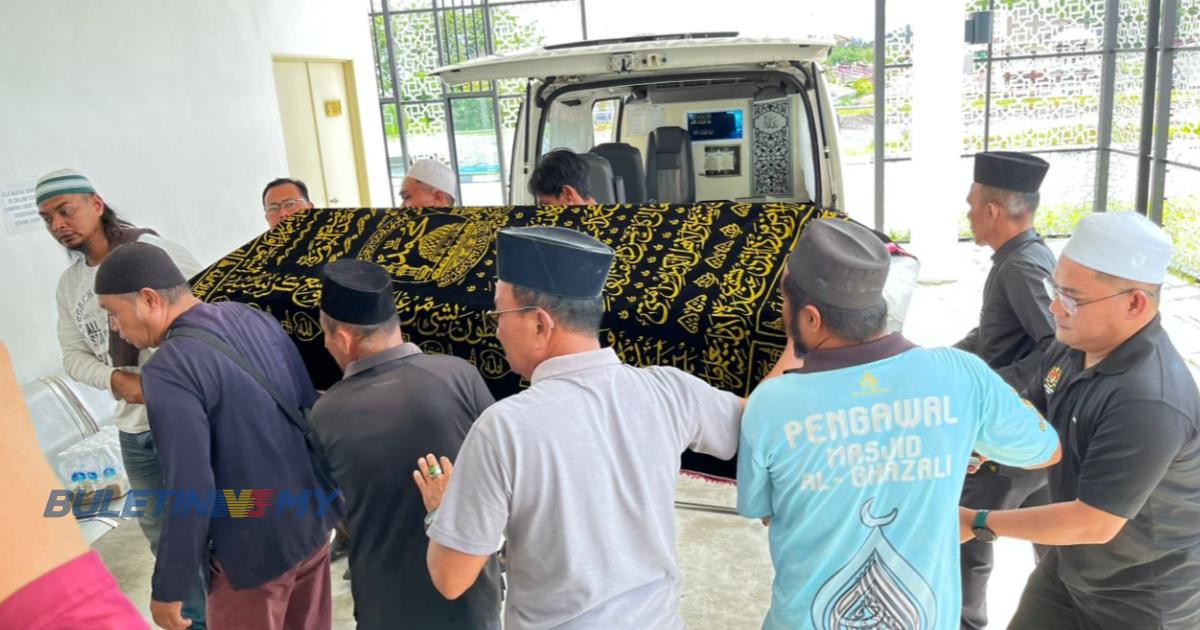 Jenazah Allahyarham Nurul Asikin Lan selamat dikebumikan