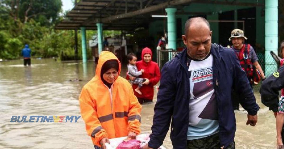 Dungun daerah kedua di Terengganu dilanda banjir gelombang kedua