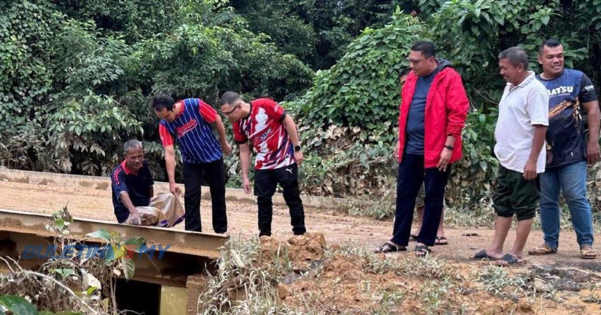 Penduduk Kampung Serian rayu jambatan dibaik pulih sebelum banjir gelombang ketiga