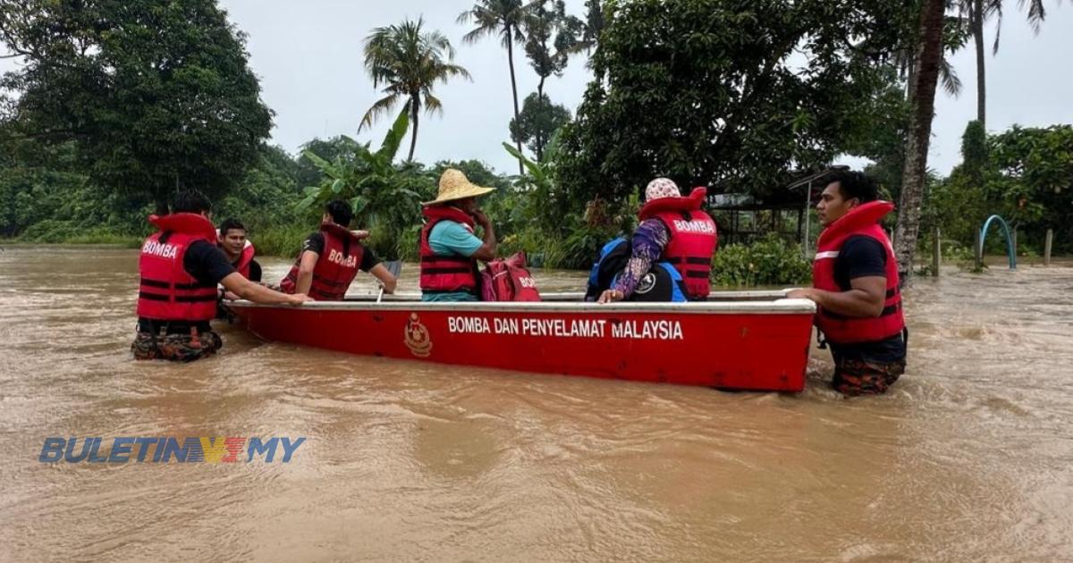 Kinta antara 4 daerah terbaharu dilanda banjir di Perak