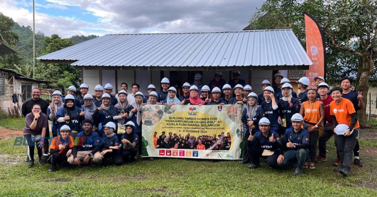 [VIDEO] 3 hari siapkan rumah untuk keluarga Orang Asli