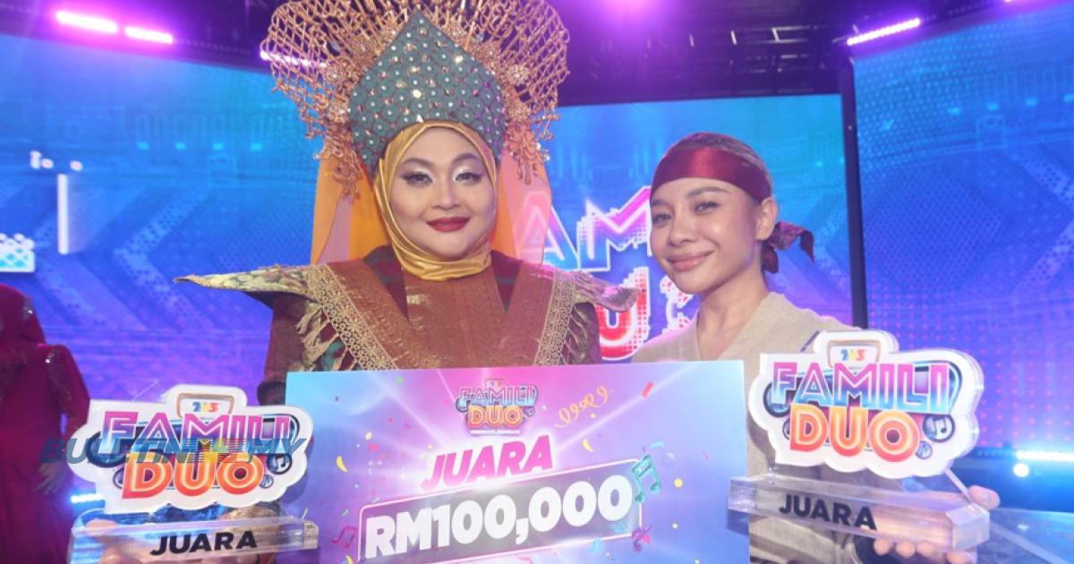 Shiha, Ieda Zikir rangkul gelaran juara Famili Duo musim ke-4