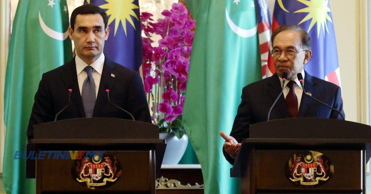 Malaysia-Turkmenistan mahu isu Palestin diselesaikan secara damai, akses bantuan tidak dihalang