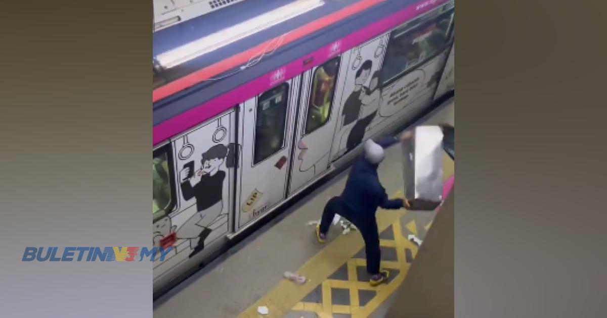 Prasarana buat laporan polis, insiden gaduh akibatkan kerosakan di stesen, pintu dan cermin tingkap tren