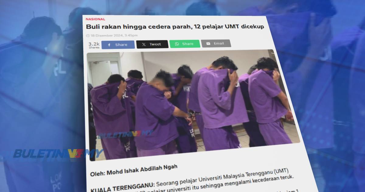 Kes Buli: UMT jalankan siasatan dalaman