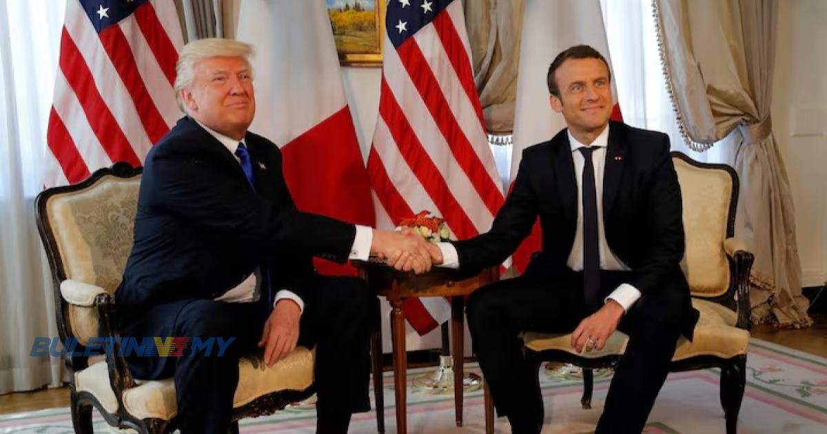 Trump dan Macron adakan perbincangan di Paris sempena pembukaan semula Notre-Dame