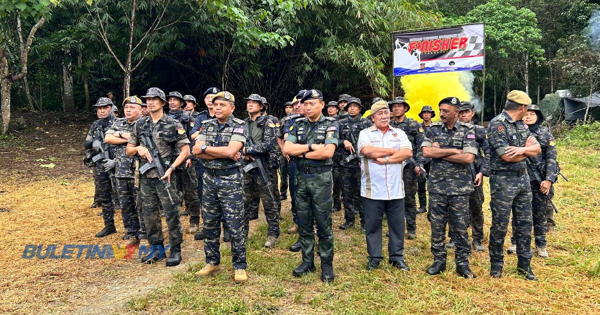 JSJ selami latihan komando, perkukuh pasukan dan kerjasama