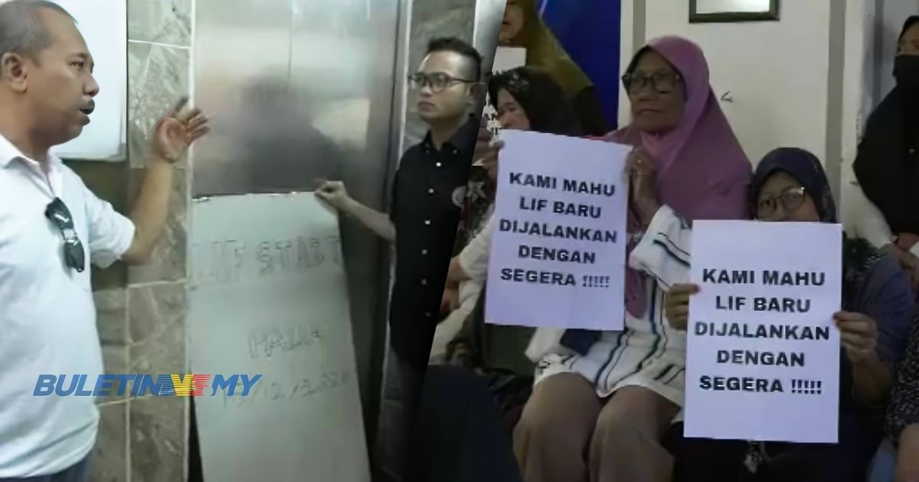 Lif PPR Desa Rejang rosak, penduduk rayu PM campur tangan