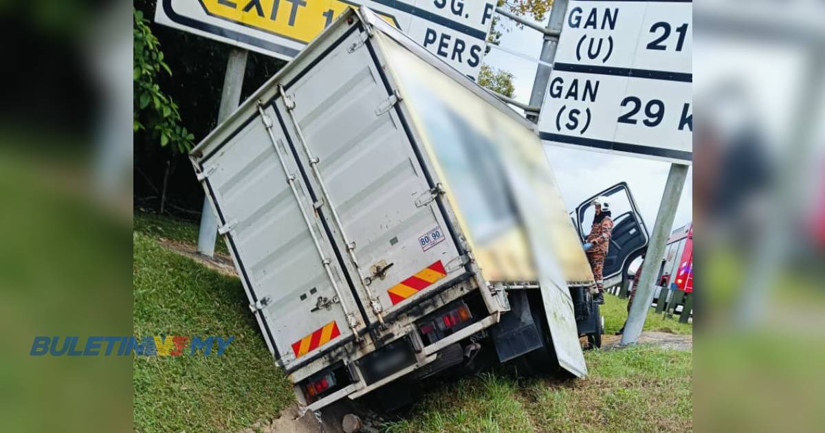 Lori terbabas, 3 cedera termasuk seorang parah