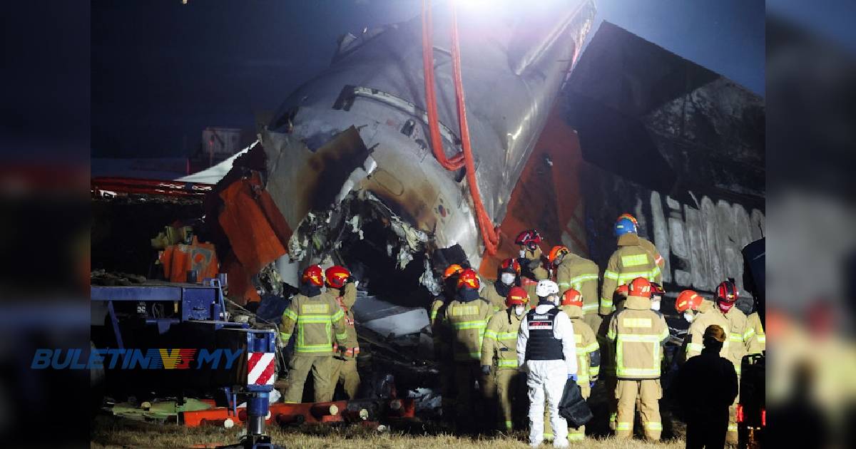 2 penumpang Thailand disahkan maut dalam nahas pesawat Korea Selatan