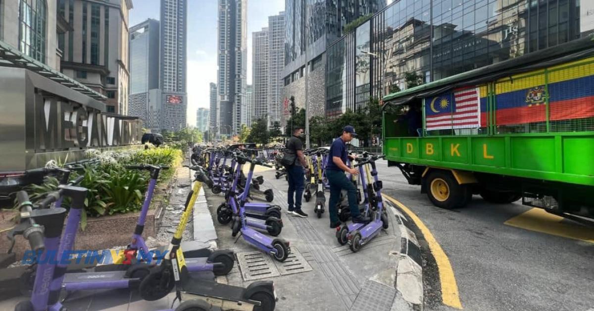 DBKL sita 384 skuter elektrik