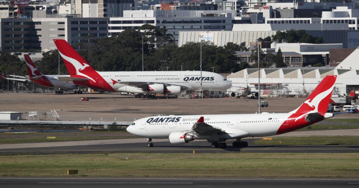 Pesawat Qantas mendarat cemas di Lapangan Terbang Brisbane