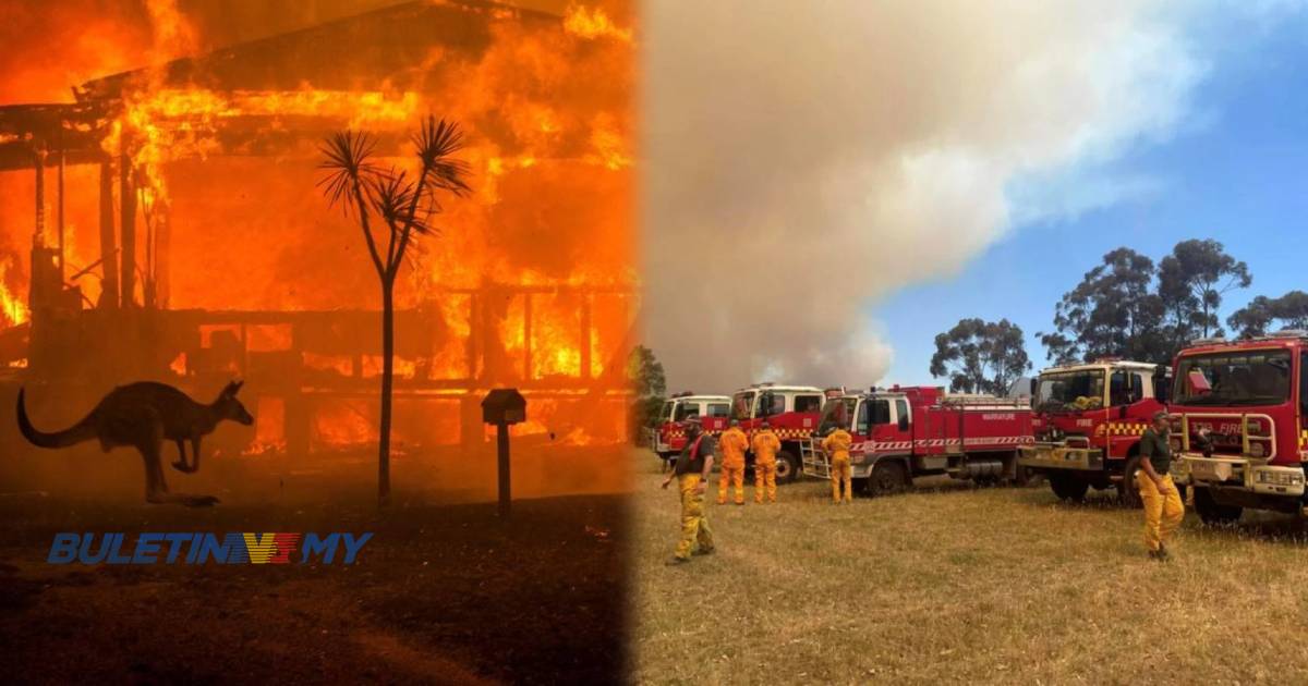 Ribuan diarah berpindah susulan kebakaran di Melbourne