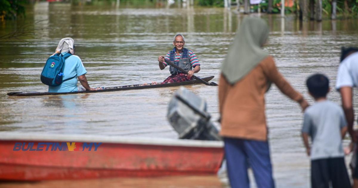 Banjir gelombang ketiga dijangka melanda Terengganu esok