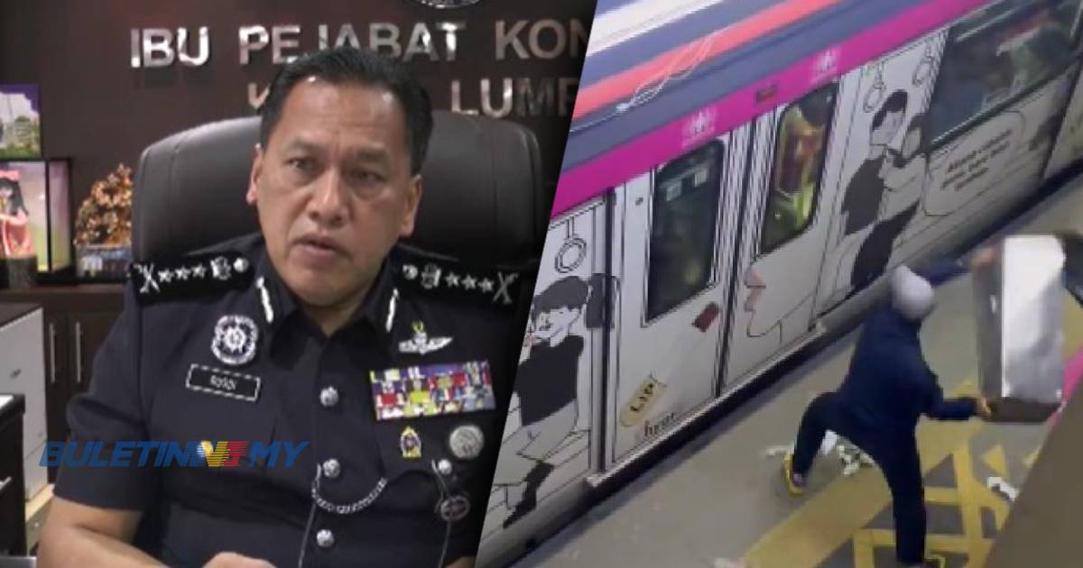 Gaduh di Stesen LRT: 2 lelaki ditahan, suspek lain masih diburu