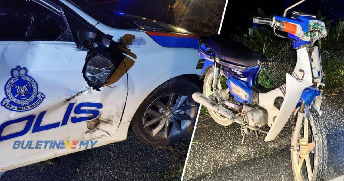 ‘Dashcam’ kereta peronda polis terbabit kemalangan diambil pegawai penyiasat, bukan hilang – Polis