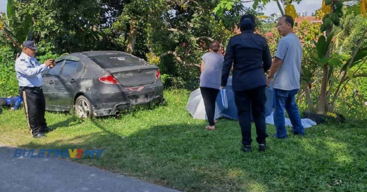 Remaja maut motosikal hilang kawalan, langgar kereta rosak