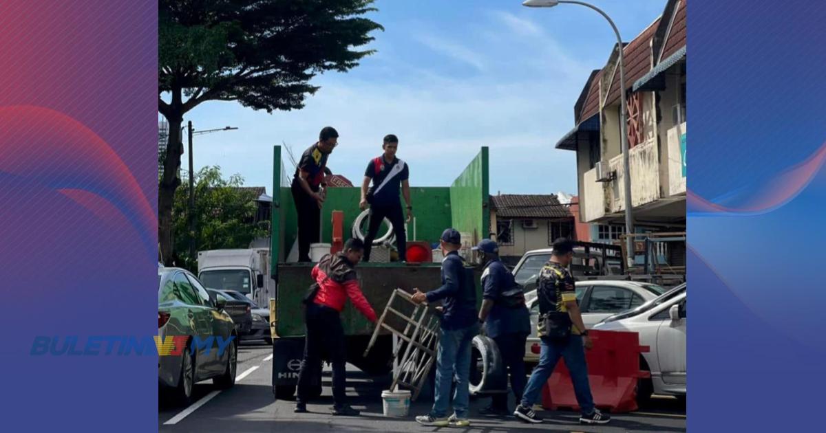 DBKL sita barang halang petak parkir awam