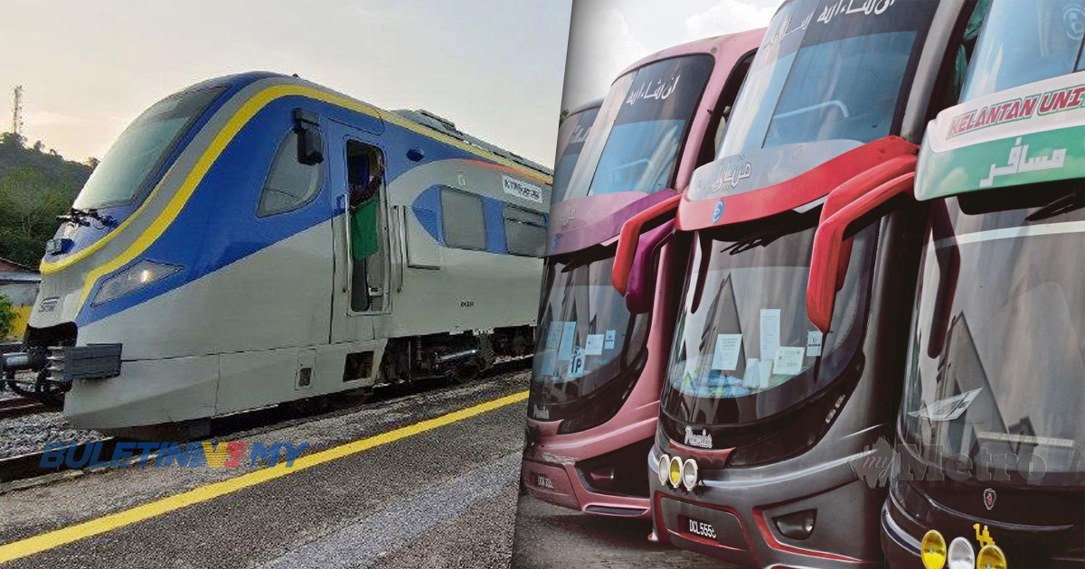 Banjir: Pengusaha bas ekspres, kereta api diminta pertimbang bayaran penuh tiket pengguna terjejas