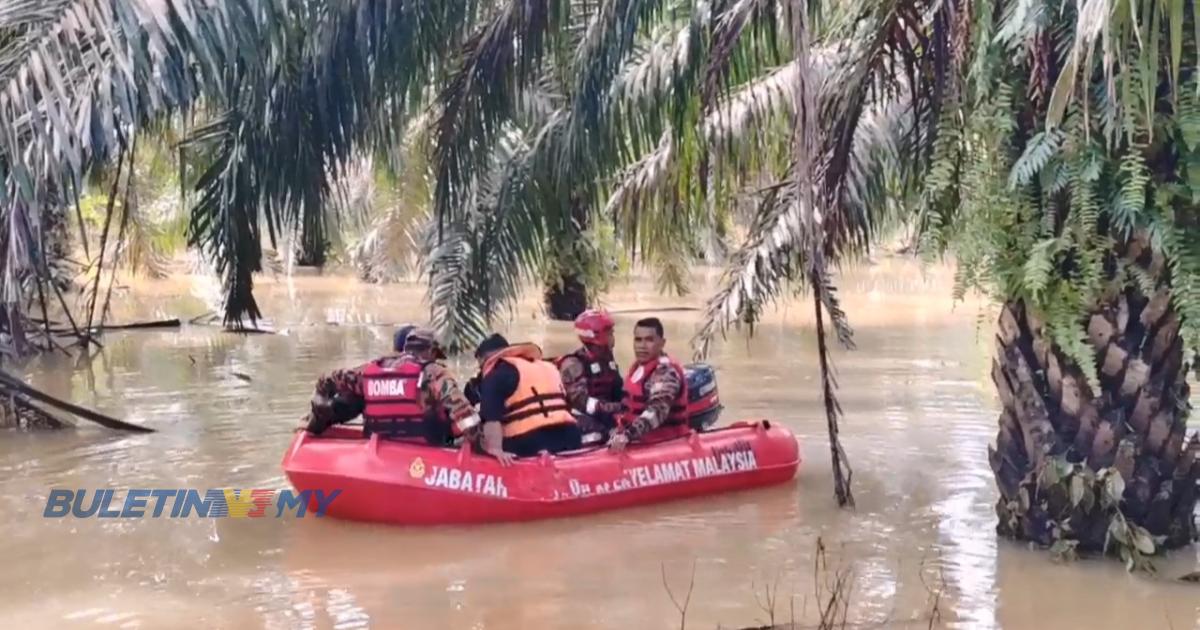 Lelaki dikhuatiri lemas dihanyutkan arus banjir