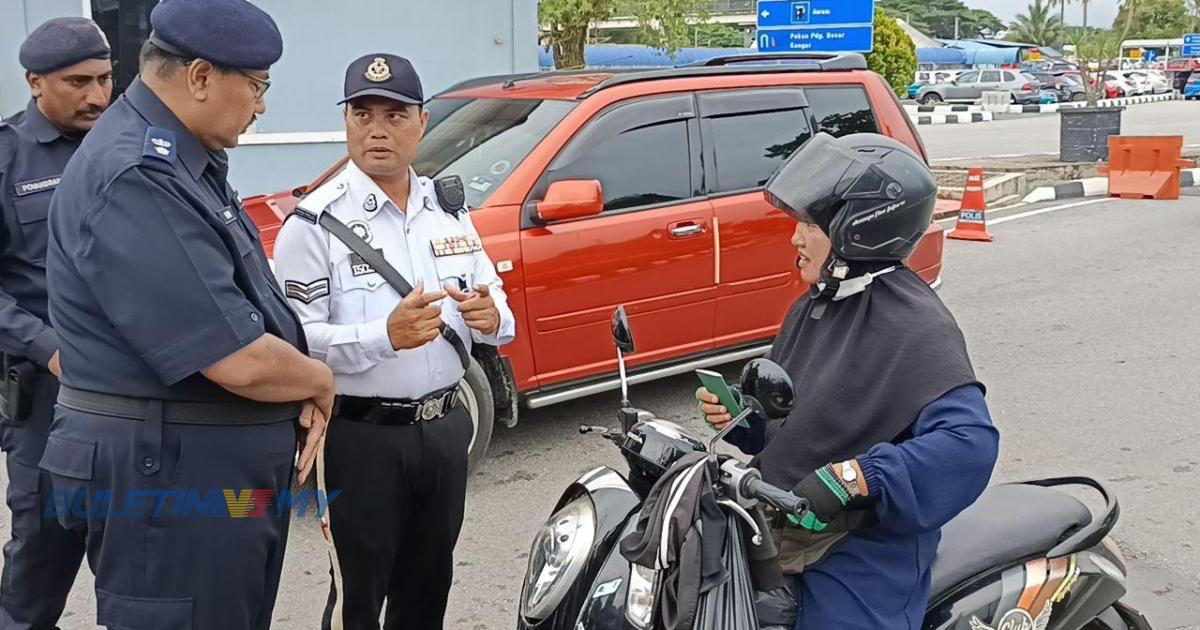 Lunaskan saman tertunggak atau tidak boleh pulang