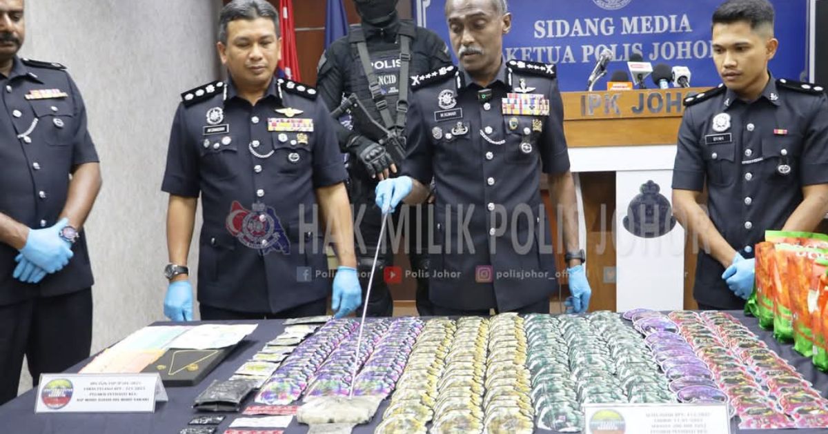 Polis tahan 4 individu, rampas dadah lebih RM4 juta