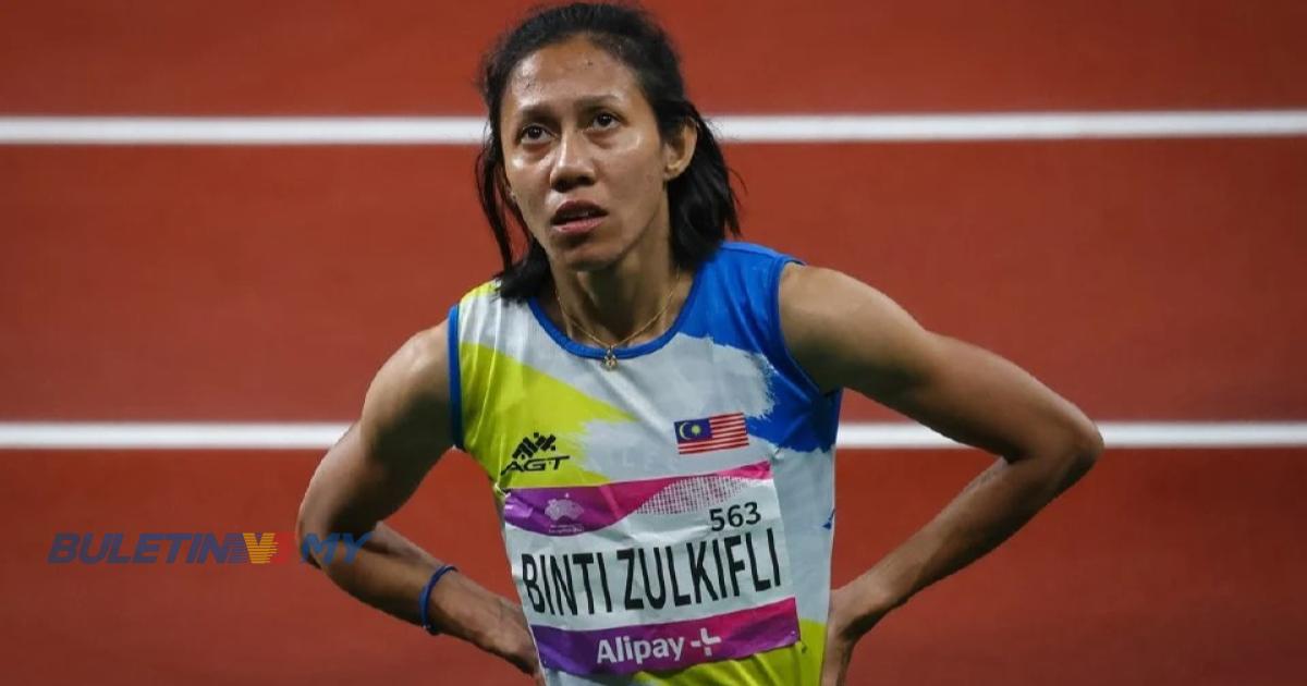 Zaidatul kini sah pemegang rekod kebangsaan 100m