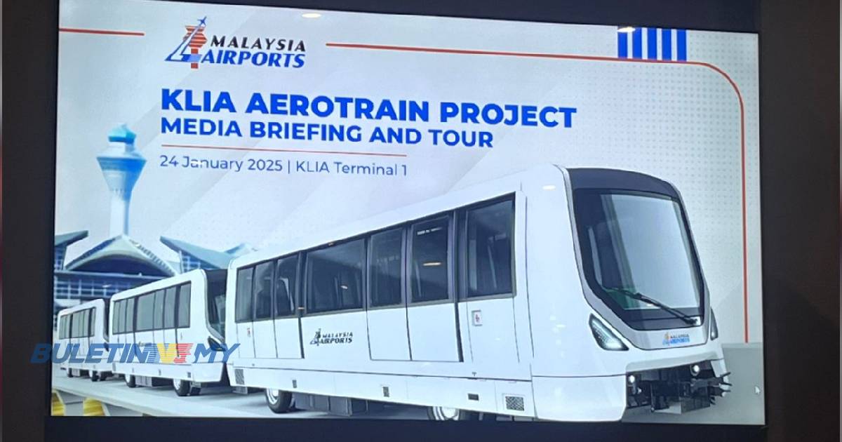 Aerotren KLIA dijadual mula operasi menjelang Jun 2025