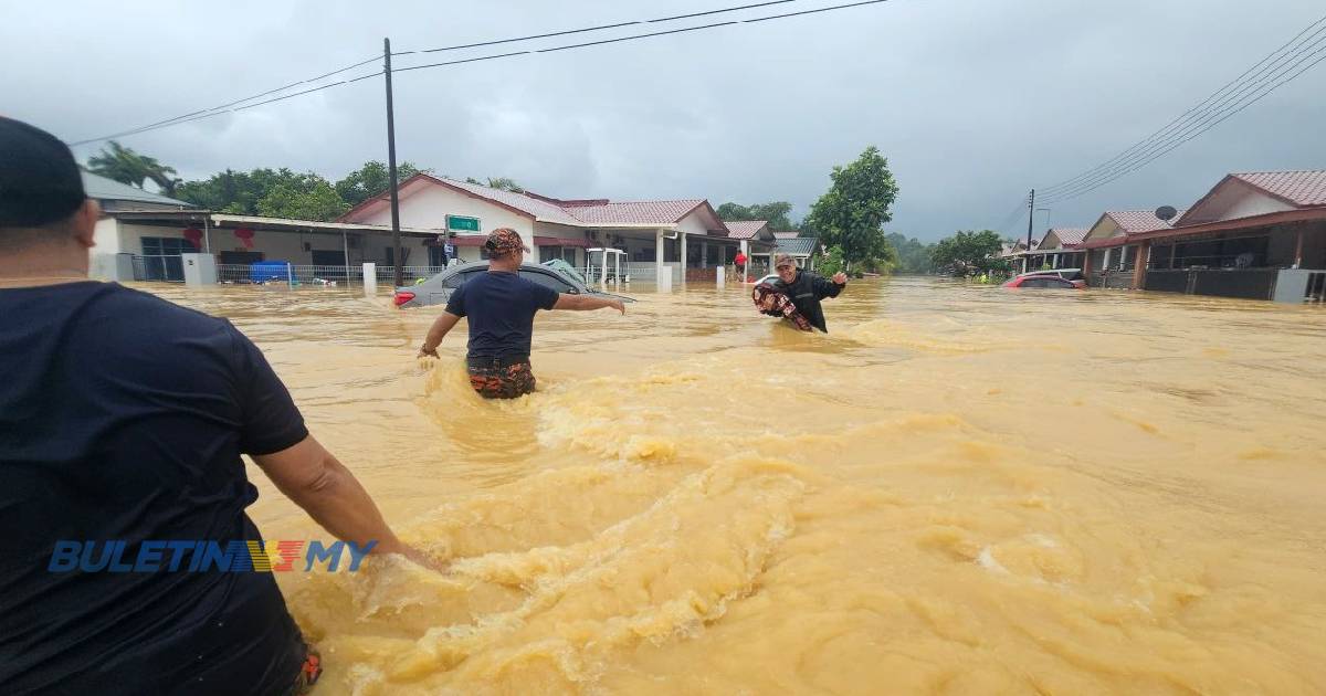 6,731 mangsa banjir berlindung di 48 PPS di Sarawak