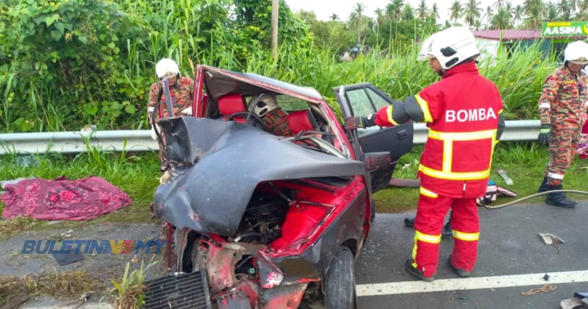 Lelaki maut dalam nahas dua kenderaan bertembung