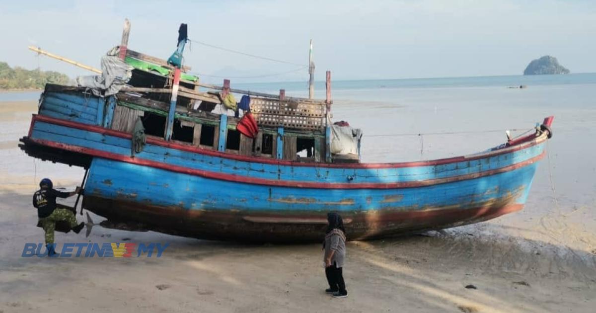 196 PATI Myanmar mendarat di Langkawi, 2 lagi bot masih dikesan