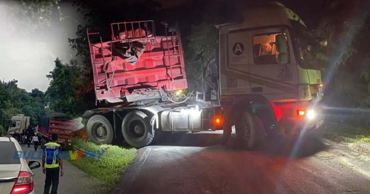 Treler gagal daki laluan bukit, ratusan kenderaan terkandas