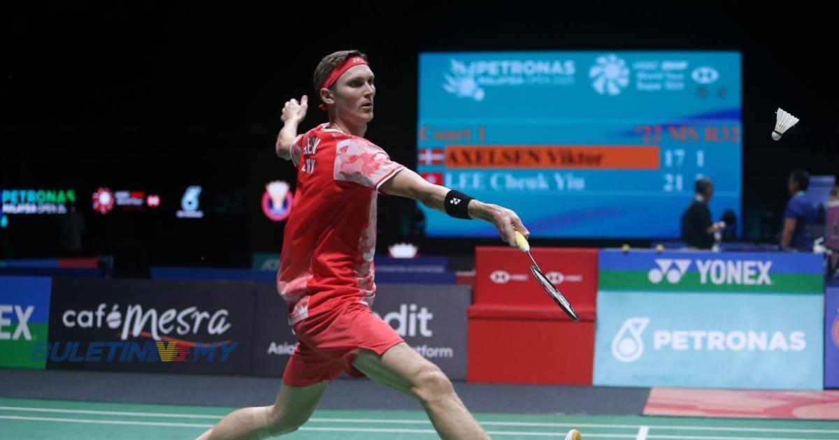 Terbuka Malaysia: Axelsen pun pulang awal