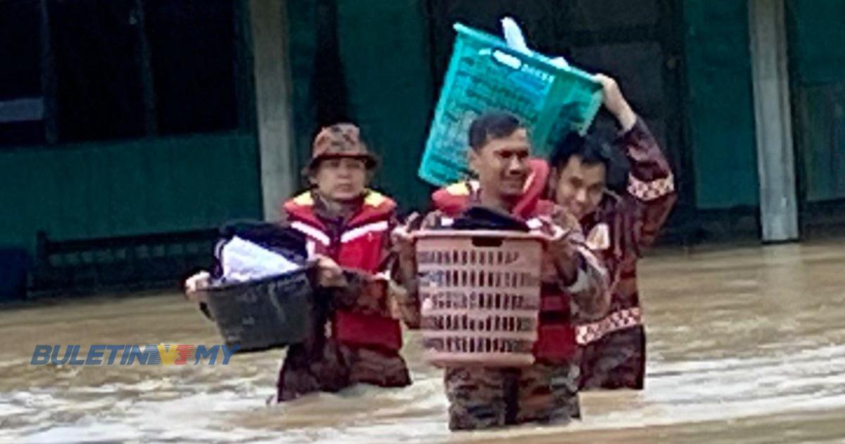 Jumlah mangsa banjir di Johor melepasi angka 2,000