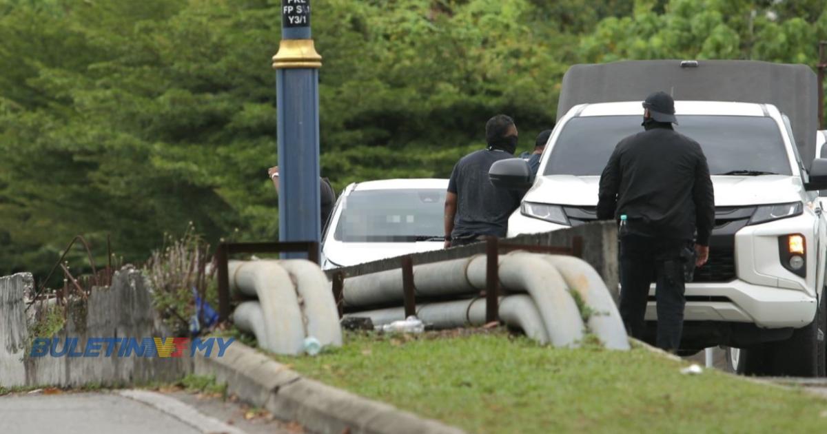 [VIDEO] 3 penjenayah samun, curi kenderaan sewa mati ditembak di Rawang