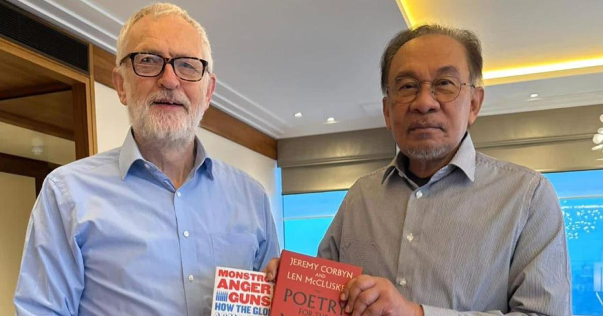 Anwar adakan pertemuan dengan Corbyn