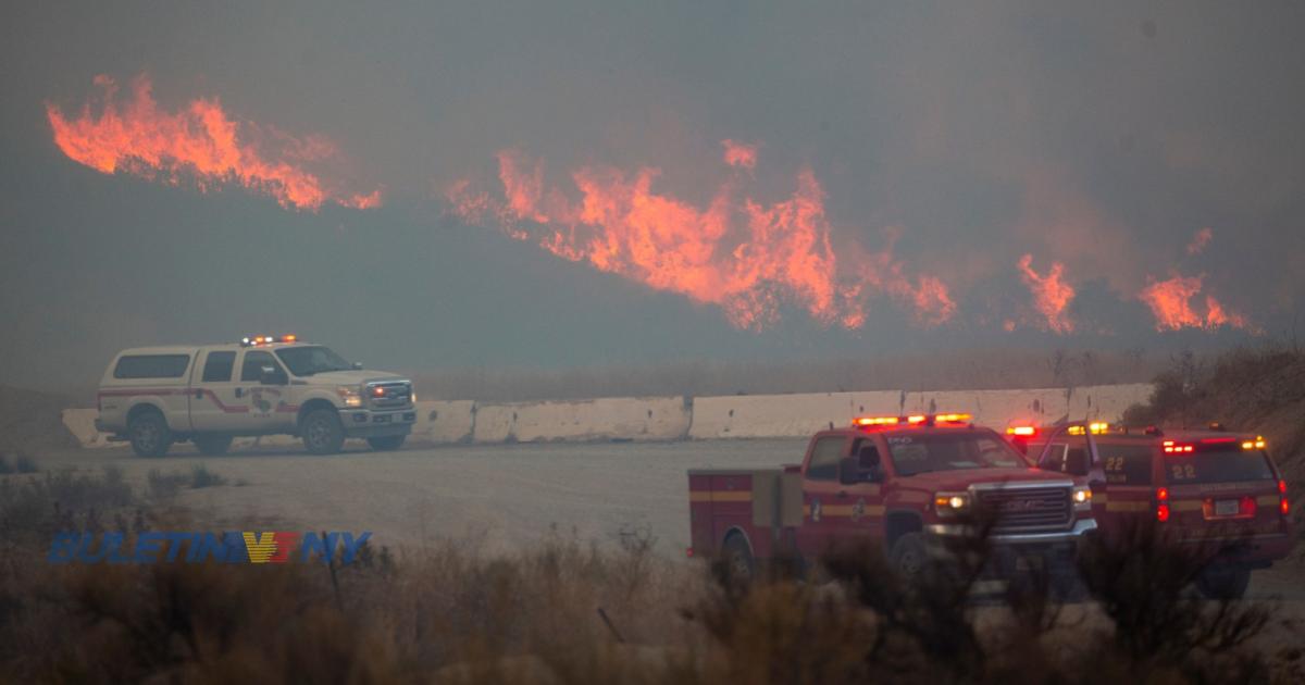 Kebakaran baharu di Los Angeles musnahkan lebih 3,200 hektar tanah