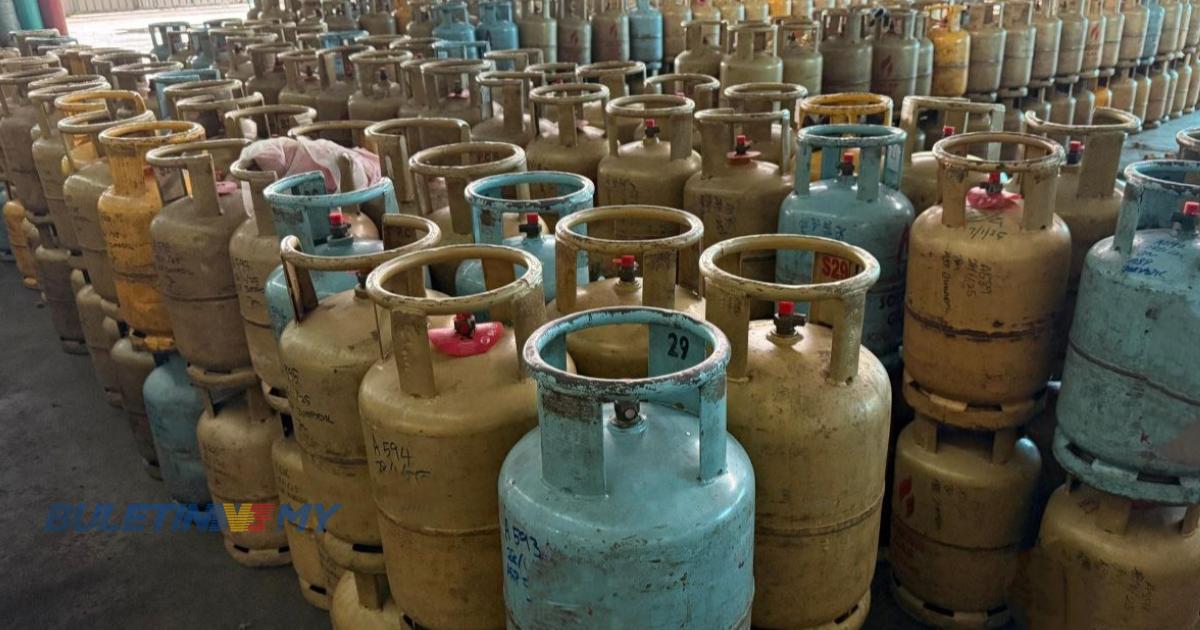 903 tong gas dirampas, 4 ditahan di Kulai