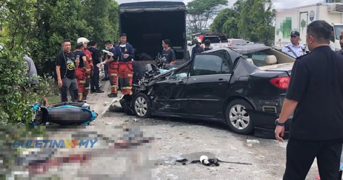 Nahas 5 kenderaan di Kuching: Seorang lagi mangsa berusia 16 tahun disahkan maut