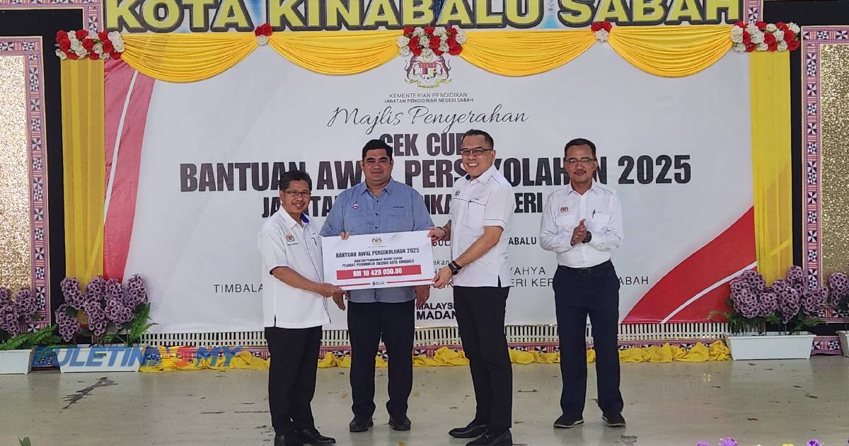 RM74.481 juta Bantuan Awal Persekolahan mula disalurkan di Sabah