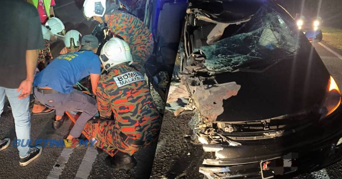 Seorang maut, lapan cedera nahas lori dan MPV