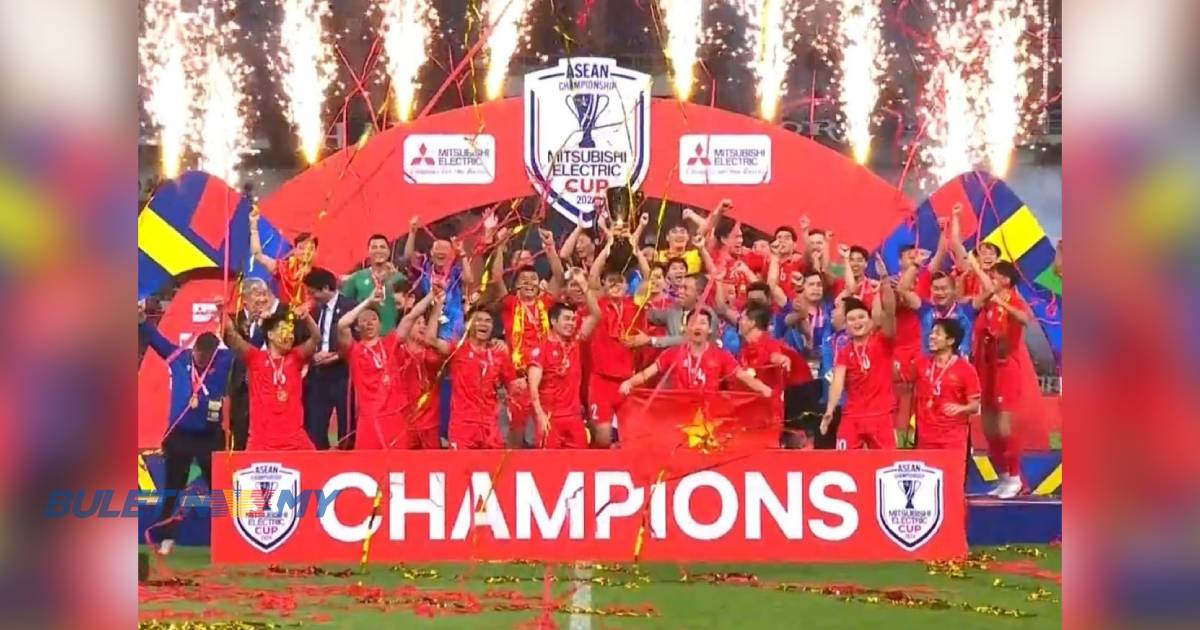 Vietnam rampas gelaran juara ASEAN daripada Thailand