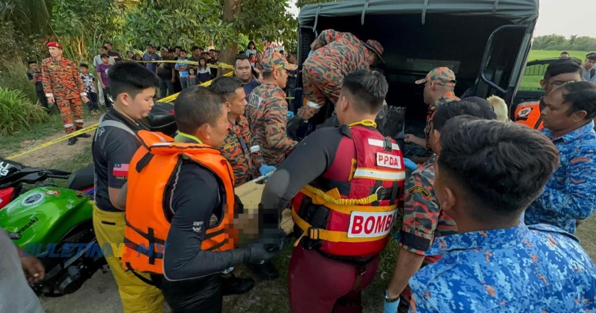 Lelaki terjatuh di Sungai Kedah ditemukan lemas