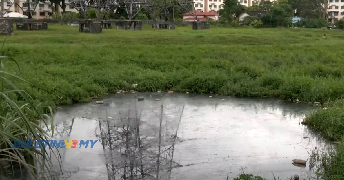 [VIDEO] Penduduk bimbang, kolam tadahan terbiar 13 tahun