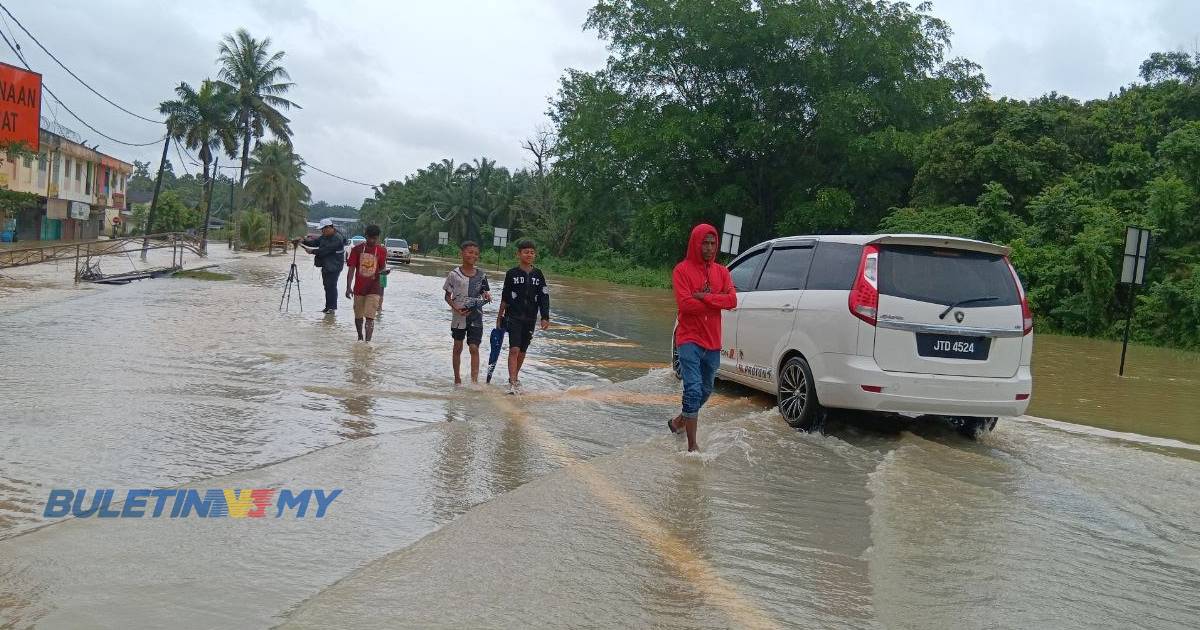 10 Jalan terputus hubungan akibat banjir di Kota Tinggi