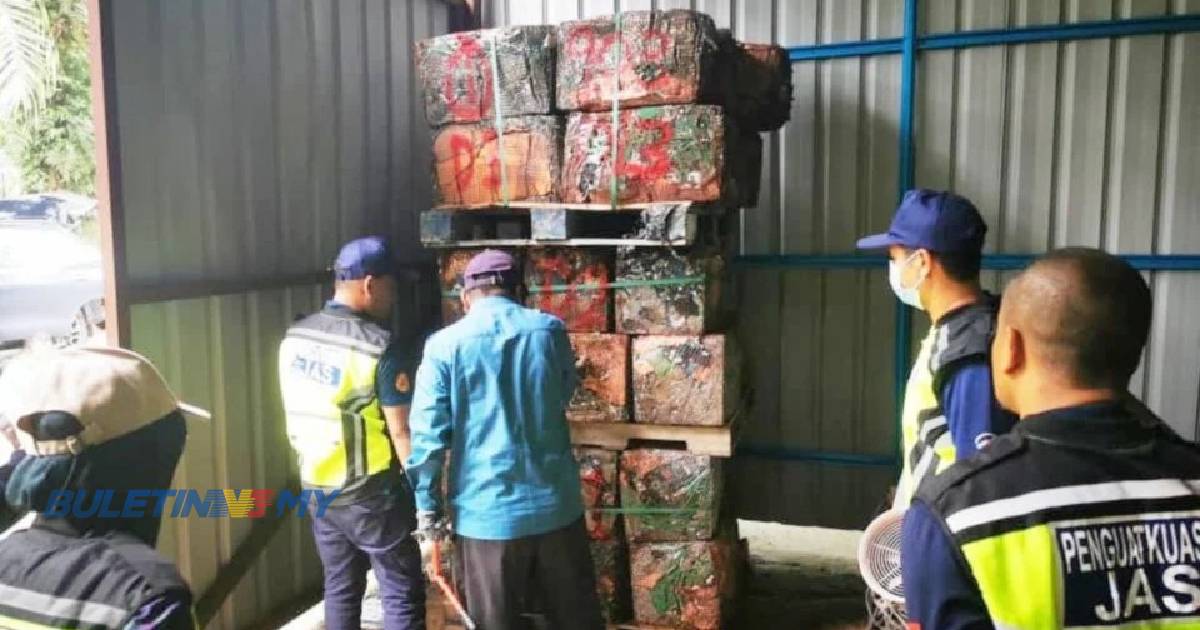 Kilang sisa elektronik haram diserbu JAS Pahang