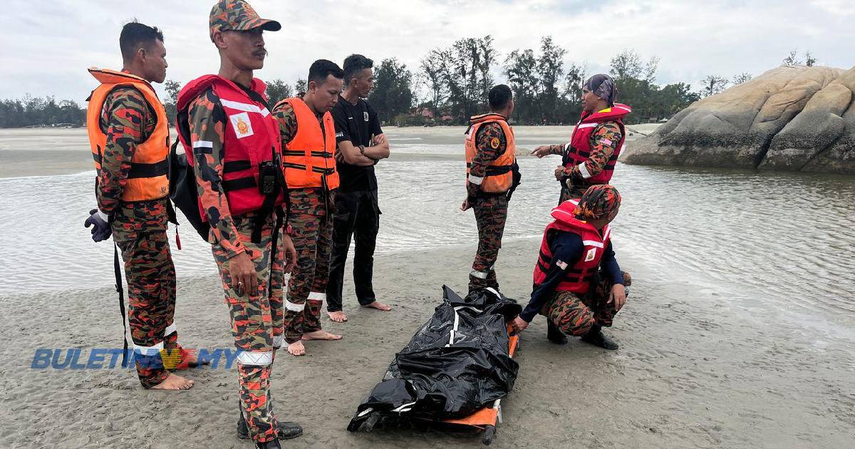 Lelaki ditemui lemas di Pantai Balok